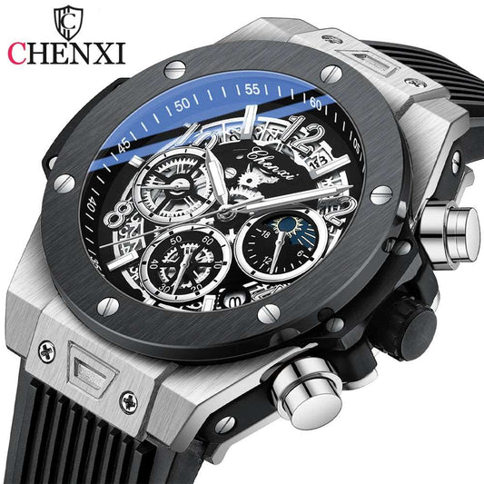 Casual Sport Watches for Men Top Brand Luxury Military Waterproof Wrist Watch Man Clock Fashion Chronograph Wristwatch